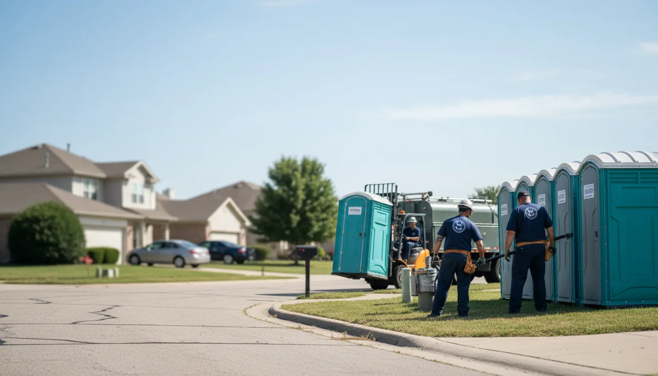 Porta Potty Rental in Sharon Hill, PA near me